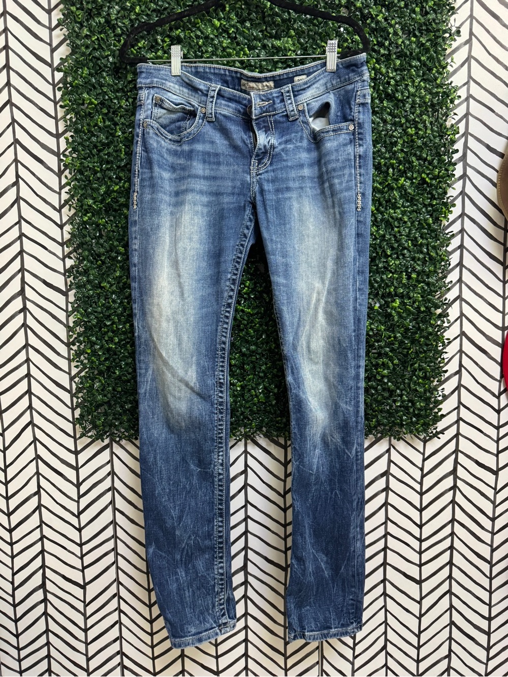 BKE Sabrina Women’s Blue Washed Slim Jeans